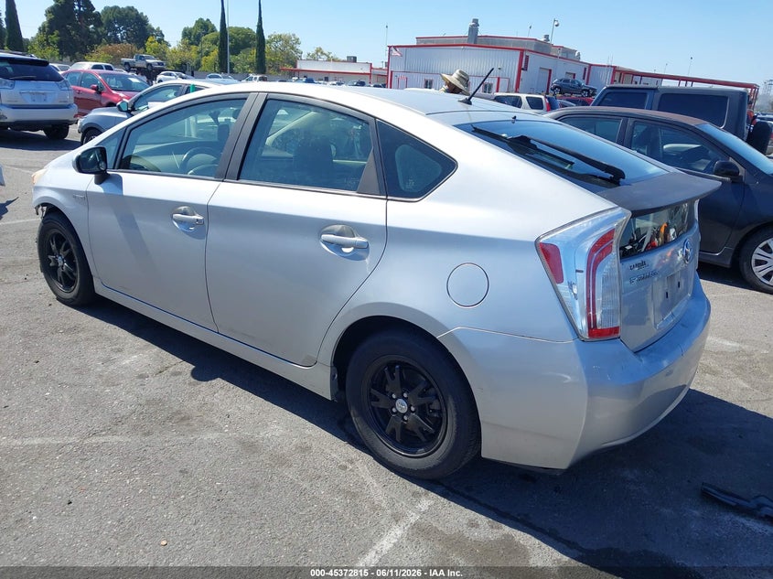 2014 Toyota Prius VIN JTDKN3DU1E0388954 IAAI salvage auction — FRONT END, Salvage (California), sold $550 on 2026-07-23 (photo 3)