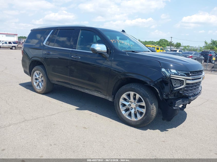 2023 Chevrolet Tahoe VIN 1GNSKSKD6PR466186 IAAI salvage auction — FRONT END, Clear (New Jersey), sold $28,550 on 2026-07-09 (photo 1)
