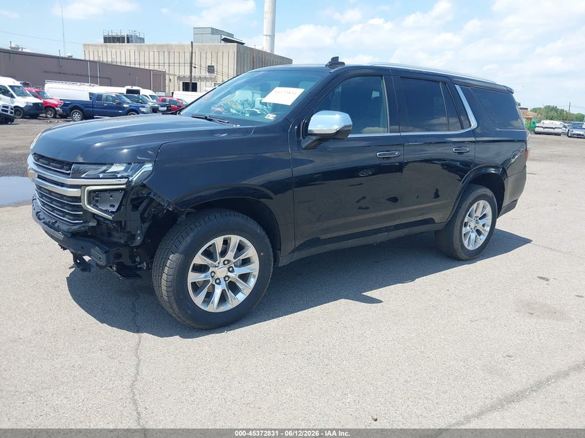 2023 Chevrolet Tahoe VIN 1GNSKSKD6PR466186 IAAI salvage auction — FRONT END, Clear (New Jersey), sold $28,550 on 2026-07-09 (photo 2)