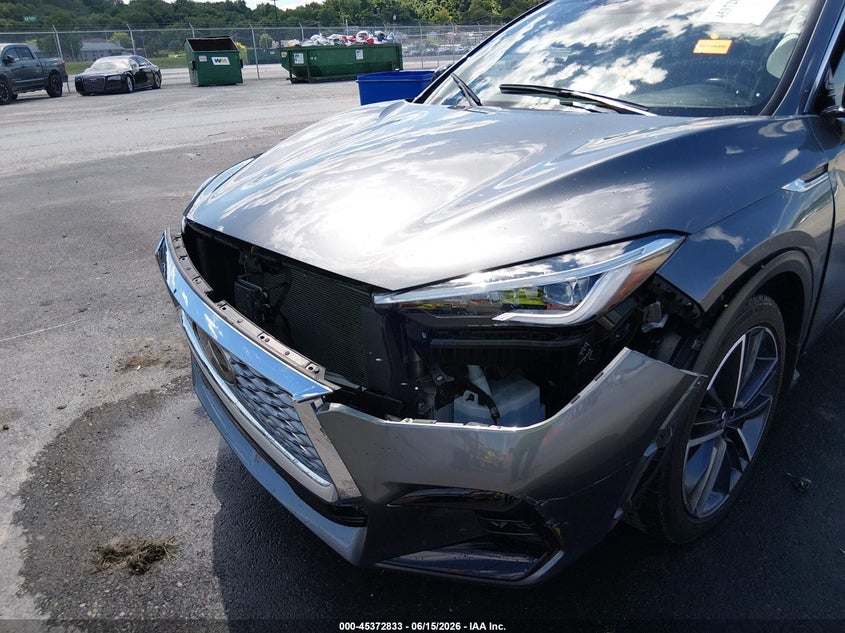 2023 Infiniti Qx55 VIN 3PCAJ5LR2PF124744 IAAI salvage auction — LEFT FRONT, Salvage (Missouri), sold $7,525 on 2026-08-11 (photo 6)