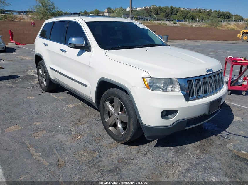 2012 Jeep Grand cherokee VIN 1C4RJFBT2CC140391 IAAI salvage auction — LEFT FRONT, Salvage Title, sold $2,250 on 2026-07-23 (photo 1)