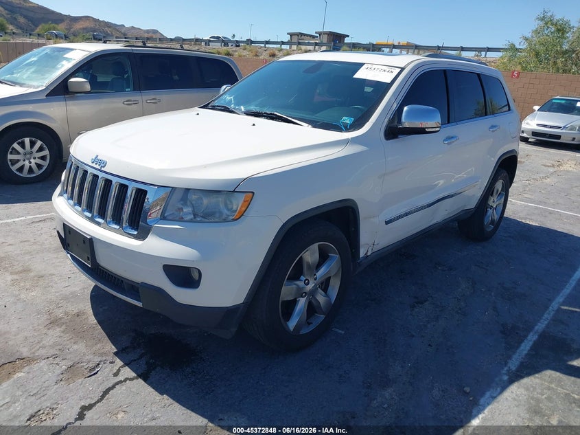 2012 Jeep Grand cherokee VIN 1C4RJFBT2CC140391 IAAI salvage auction — LEFT FRONT, Salvage Title, sold $2,250 on 2026-07-23 (photo 2)