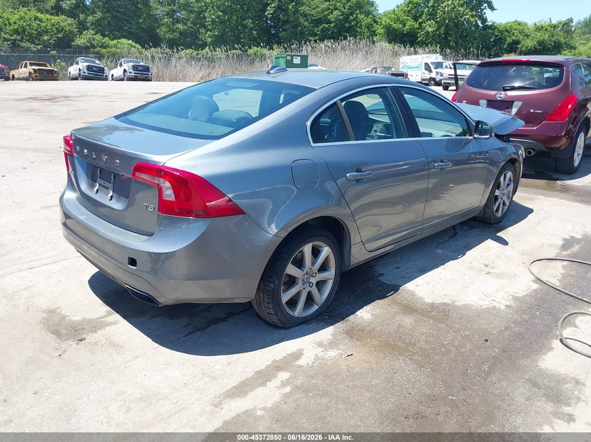 2016 Volvo S60 VIN YV126MFKXG2404245 IAAI salvage auction — FRONT END, Clear (Virginia), sold $425 on 2026-07-16 (photo 4)