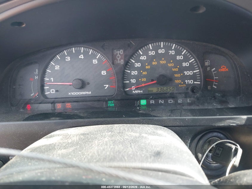 2001 Toyota 4runner VIN JT3HN86R810348434 IAAI salvage auction — NORMAL WEAR, Clear (Arizona), sold $1,050 on 2026-07-30 (photo 7)