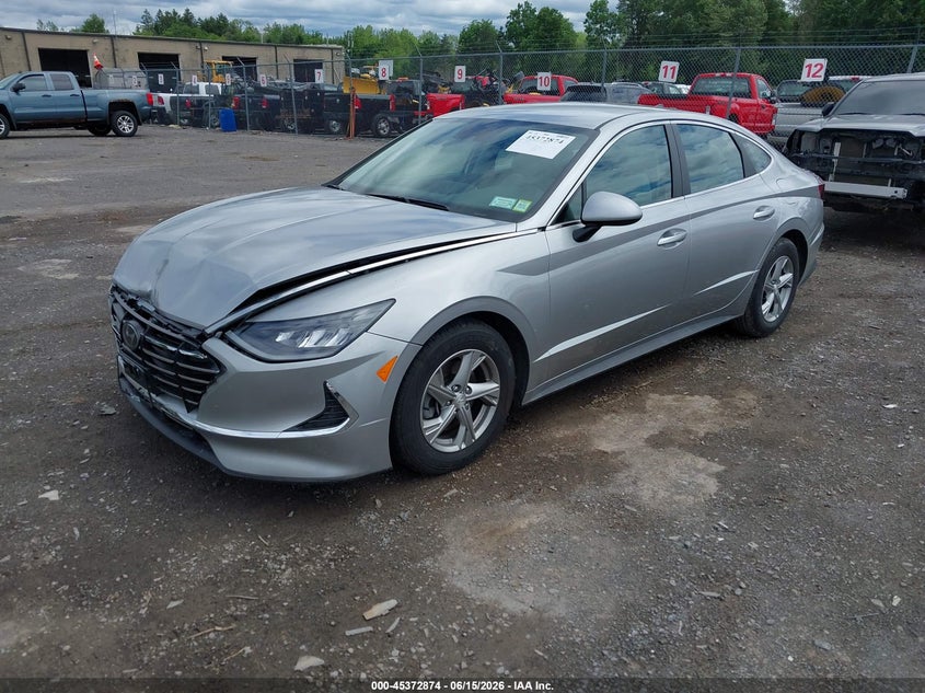 2021 Hyundai Sonata VIN 5NPEG4JA5MH103536 IAAI salvage auction — FRONT END, Mv-907A (New York), sold $4,100 on 2026-08-03 (photo 2)
