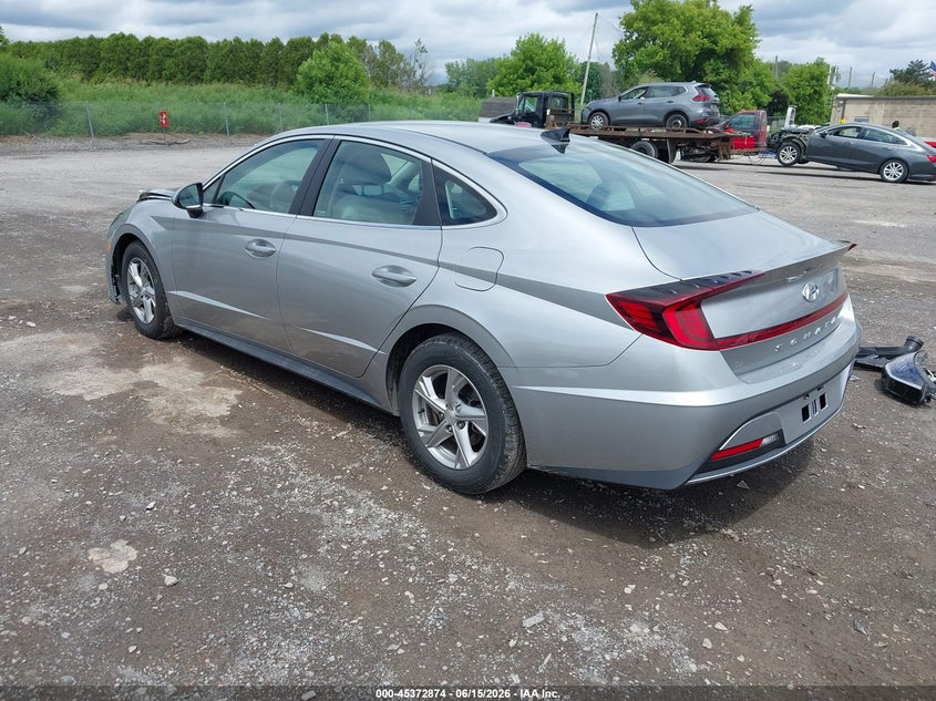 2021 Hyundai Sonata VIN 5NPEG4JA5MH103536 IAAI salvage auction — FRONT END, Mv-907A (New York), sold $4,100 on 2026-08-03 (photo 3)