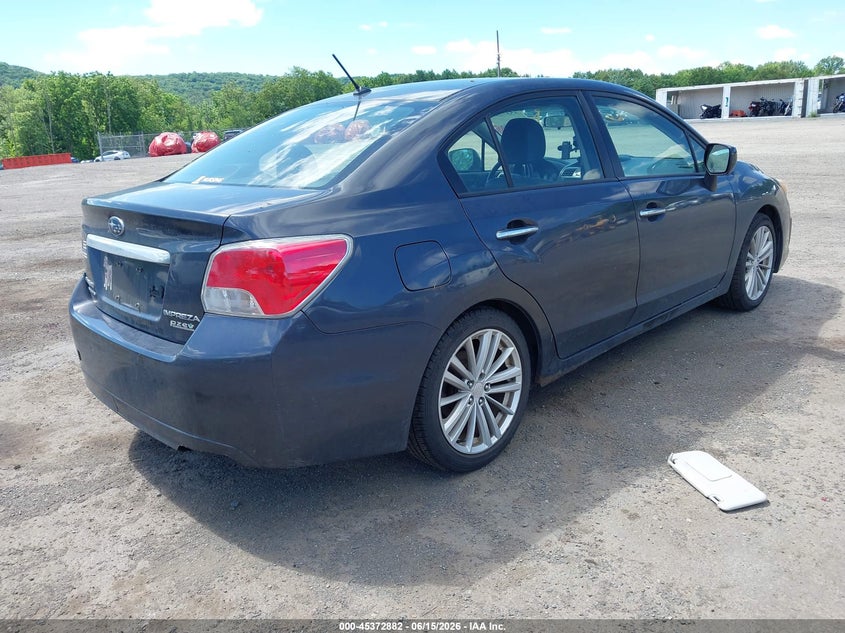 2012 Subaru Impreza VIN JF1GJAG65CH013236 IAAI salvage auction — FRONT END, Clear (North Carolina), sold $600 on 2026-07-30 (photo 4)