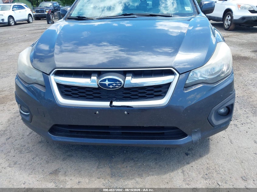 2012 Subaru Impreza VIN JF1GJAG65CH013236 IAAI salvage auction — FRONT END, Clear (North Carolina), sold $600 on 2026-07-30 (photo 6)