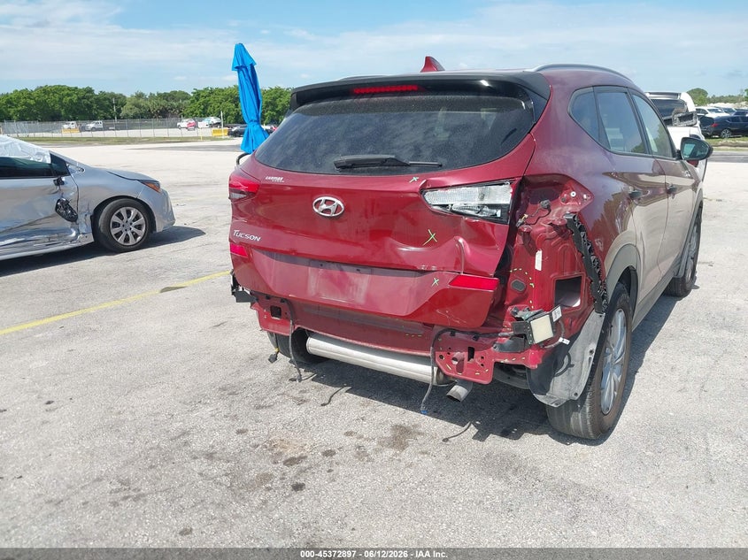 2020 Hyundai Tucson VIN KM8J33A43LU251215 IAAI salvage auction — REAR END, Rebuildable (Florida), sold $4,050 on 2026-07-16 (photo 6)