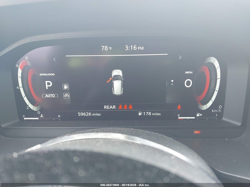 2022 Nissan Rogue VIN JN8BT3DD2NW275442 IAAI salvage auction — HAIL, Salvage Title, sold $4,150 on 2026-07-28 (photo 7)