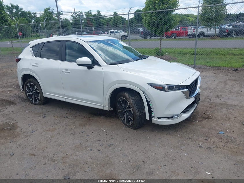 2025 Mazda Cx-5 VIN JM3KFBCM5S0809635 IAAI salvage auction — FRONT END, Salvage (Virginia), sold $5,500 on 2026-07-28 (photo 1)