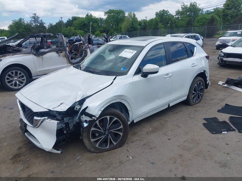 2025 Mazda Cx-5 VIN JM3KFBCM5S0809635 IAAI salvage auction — FRONT END, Salvage (Virginia), sold $5,500 on 2026-07-28 (photo 2)