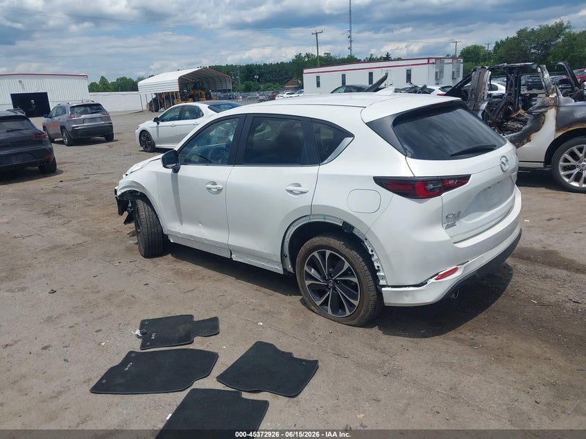 2025 Mazda Cx-5 VIN JM3KFBCM5S0809635 IAAI salvage auction — FRONT END, Salvage (Virginia), sold $5,500 on 2026-07-28 (photo 3)
