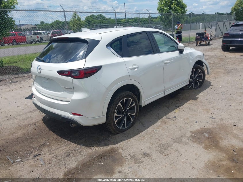 2025 Mazda Cx-5 VIN JM3KFBCM5S0809635 IAAI salvage auction — FRONT END, Salvage (Virginia), sold $5,500 on 2026-07-28 (photo 4)