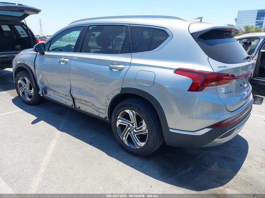 2022 Hyundai Santa fe VIN 5NMS24AJ8NH433672 IAAI salvage auction — LEFT SIDE, Salvage (California), sold $9,050 on 2026-07-09 (photo 3)