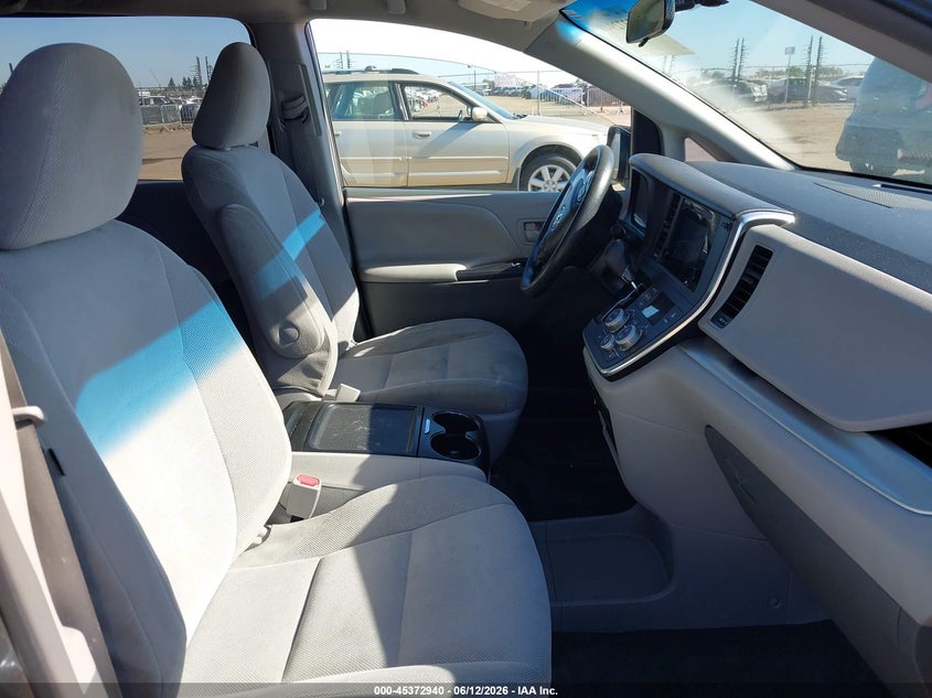 2015 Toyota Sienna VIN 5TDZK3DC0FS613264 IAAI salvage auction — LEFT REAR, Salvage (Arizona), sold $2,950 on 2026-07-08 (photo 5)
