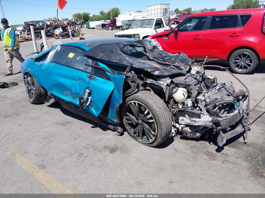 2016 BMW I8 VIN WBY2Z2C54GV675976 IAAI salvage auction — FRONT END, Salvage (Utah), sold $75 on 2026-07-23 (photo 1)