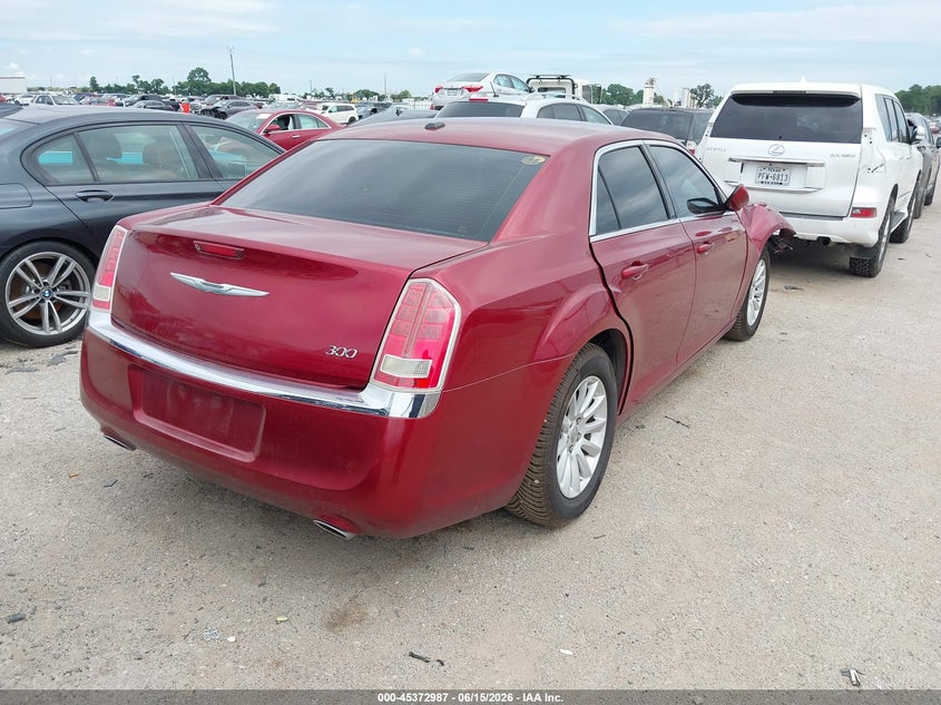 2014 Chrysler 300 VIN 2C3CCAAG1EH321252 IAAI salvage auction — FRONT END, Salvage Title, sold $2,350 on 2026-07-23 (photo 4)