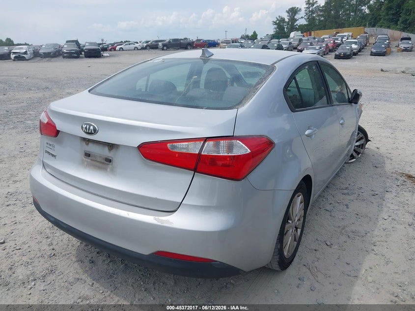2016 Kia Forte VIN KNAFX4A65G5446252 IAAI salvage auction — RIGHT FRONT, Salvage (Georgia), sold $575 on 2026-07-21 (photo 4)