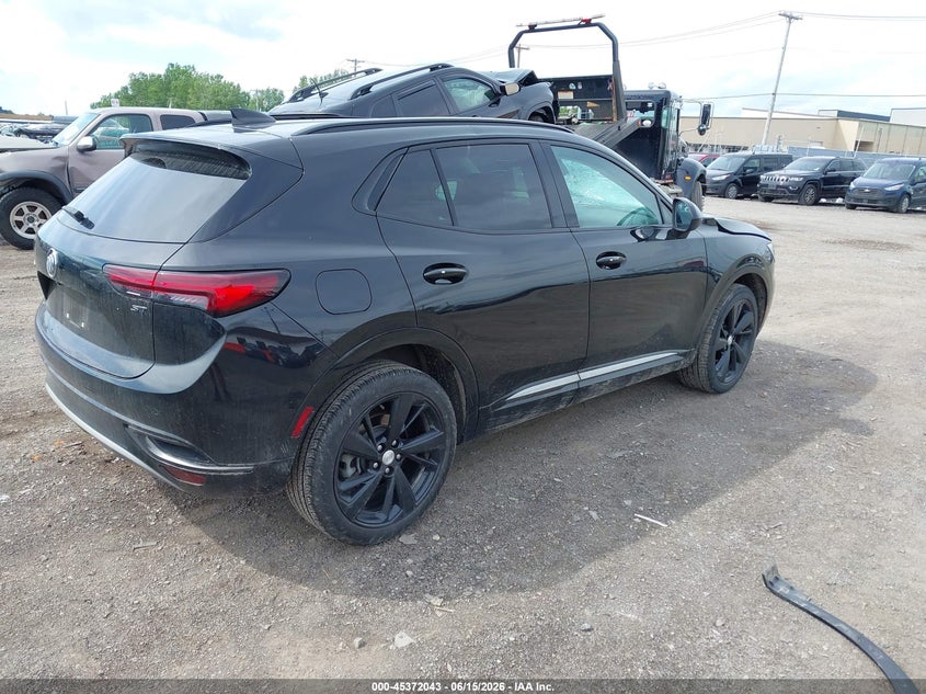 2021 Buick Envision VIN LRBFZMR4XMD193185 IAAI salvage auction — FRONT END, Salvage Title, sold $5,150 on 2026-07-15 (photo 4)