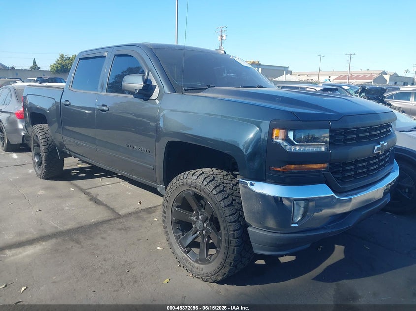 2017 Chevrolet Silverado VIN 3GCPCREH1HG436212 IAAI salvage auction — SIDE, Salvage Certificate (California), sold $7,600 on 2026-07-12 (photo 1)
