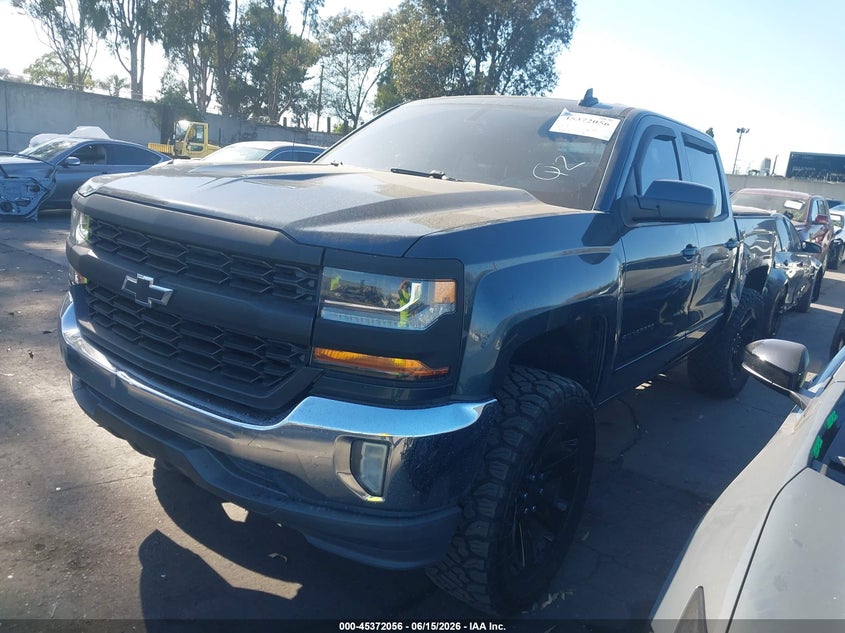 2017 Chevrolet Silverado VIN 3GCPCREH1HG436212 IAAI salvage auction — SIDE, Salvage Certificate (California), sold $7,600 on 2026-07-12 (photo 2)