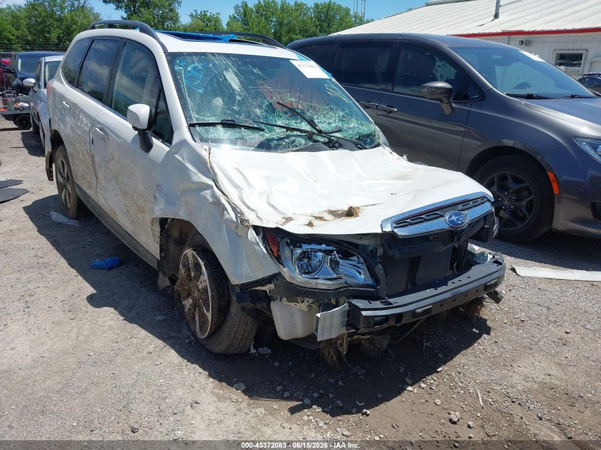 2017 Subaru Forester VIN JF2SJAJC1HH461081 IAAI salvage auction — FRONT & REAR, Salvage (Iowa), sold $50 on 2026-07-29 (photo 1)