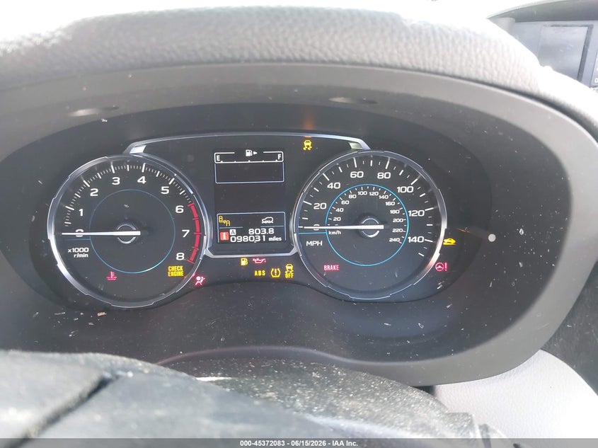 2017 Subaru Forester VIN JF2SJAJC1HH461081 IAAI salvage auction — FRONT & REAR, Salvage (Iowa), sold $50 on 2026-07-29 (photo 7)