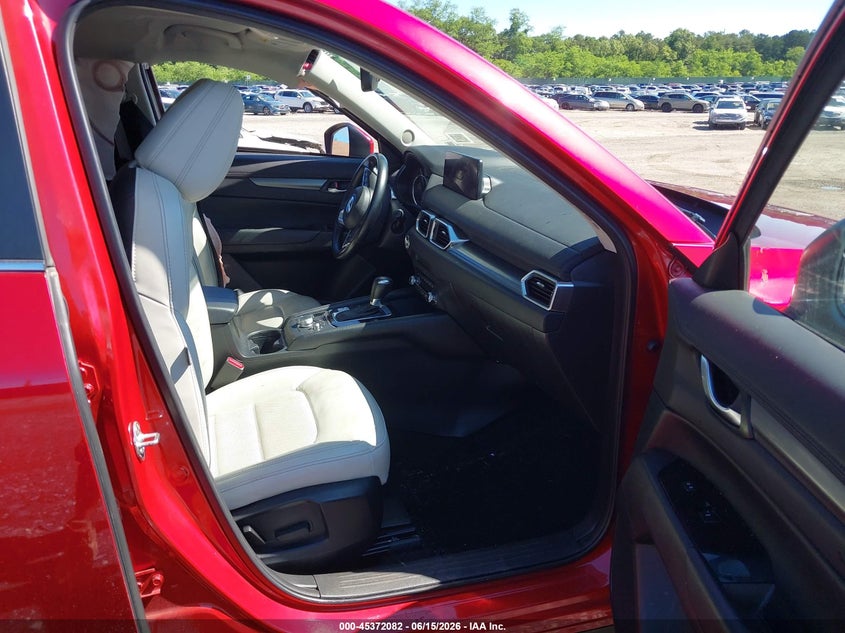 2022 Mazda Cx-5 VIN JM3KFBCMXN1593277 IAAI salvage auction — LEFT SIDE, Salvage Title, sold $4,050 on 2026-07-28 (photo 5)