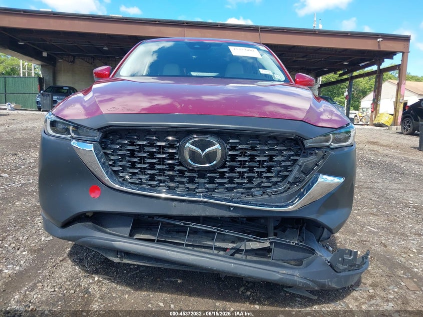 2022 Mazda Cx-5 VIN JM3KFBCMXN1593277 IAAI salvage auction — LEFT SIDE, Salvage Title, sold $4,050 on 2026-07-28 (photo 6)