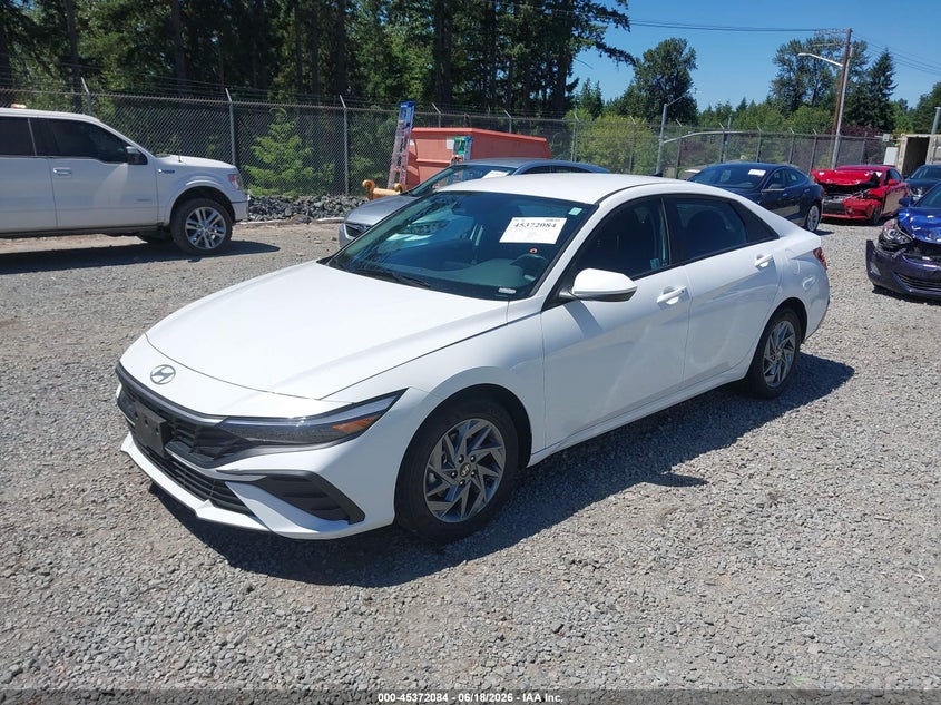 2024 Hyundai Elantra VIN KMHLM4DG5RU683296 IAAI salvage auction — RIGHT REAR, Bill Of Sale (Washington), sold $4,650 on 2026-07-08 (photo 2)