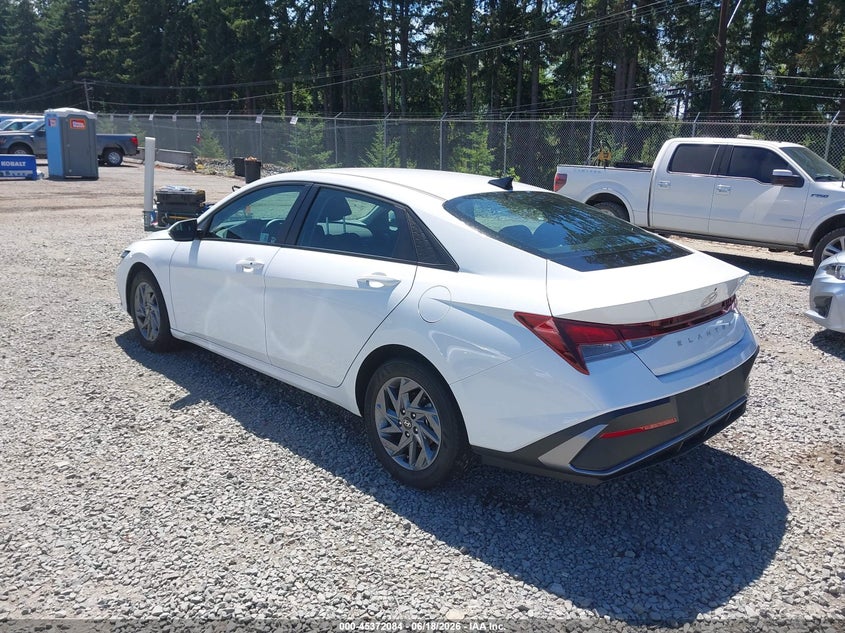 2024 Hyundai Elantra VIN KMHLM4DG5RU683296 IAAI salvage auction — RIGHT REAR, Bill Of Sale (Washington), sold $4,650 on 2026-07-08 (photo 3)