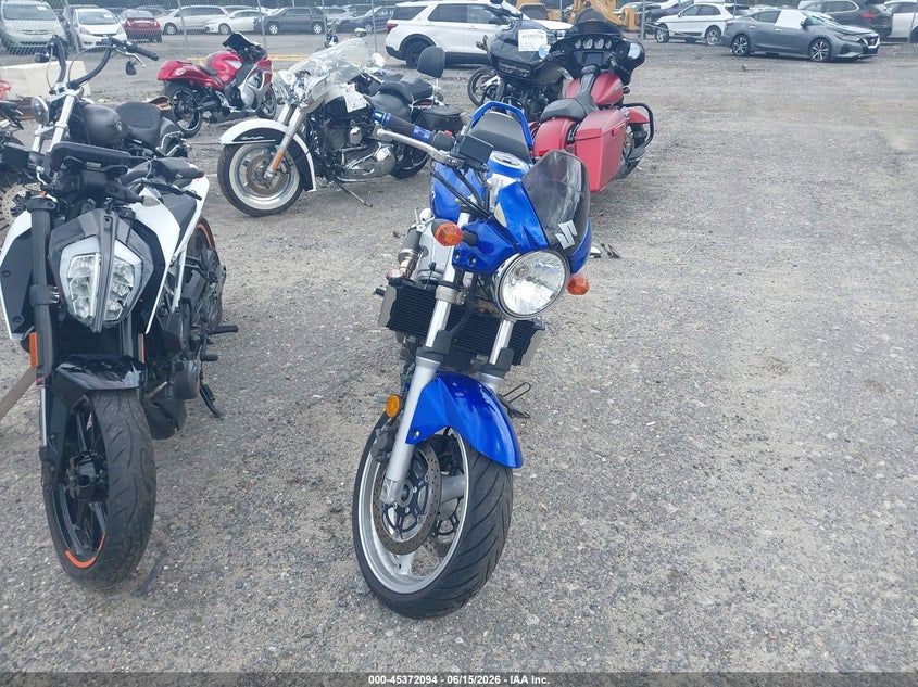 2003 Suzuki Sv650 VIN JS1VP53A032100315 IAAI salvage auction — LEFT SIDE, Clear (Massachusetts), sold $150 on 2026-07-15 (photo 5)