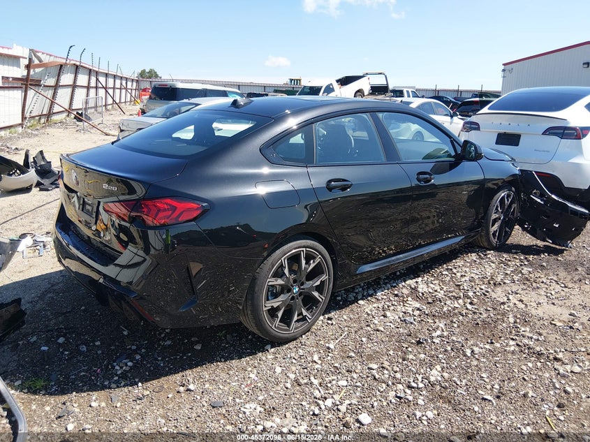 2025 BMW 2er VIN WBA23GG08S7S83494 IAAI salvage auction — FRONT END, Salvage (Arkansas), sold $8,750 on 2026-07-30 (photo 4)