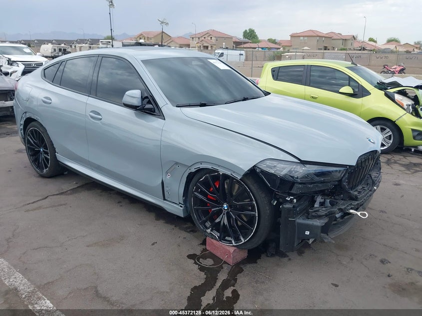 2025 BMW X6 VIN 5UX33EX01S9W31814 — IAAI salvage auction photo