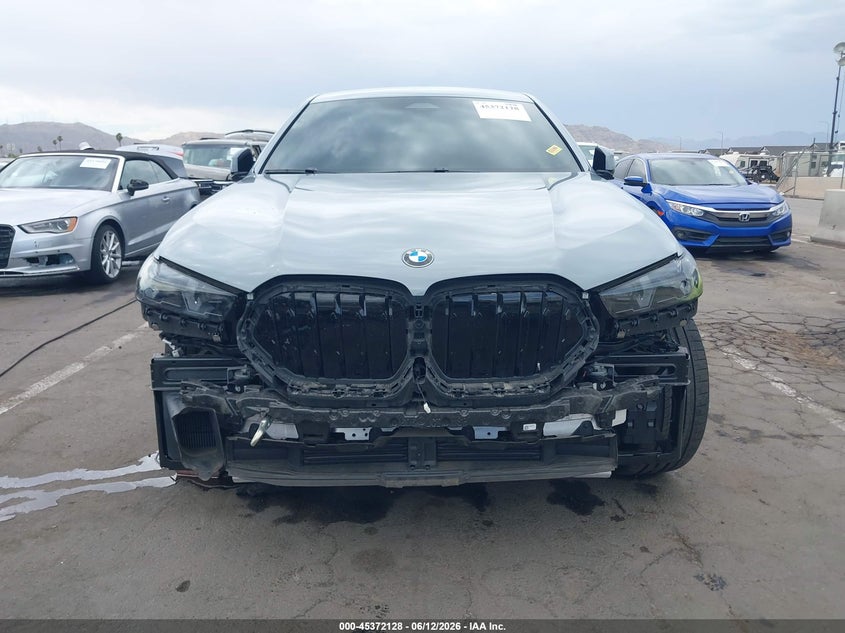 2025 BMW X6 VIN 5UX33EX01S9W31814 IAAI salvage auction — FRONT END, Salvage Title, sold $50,300 on 2026-09-01 (photo 6)