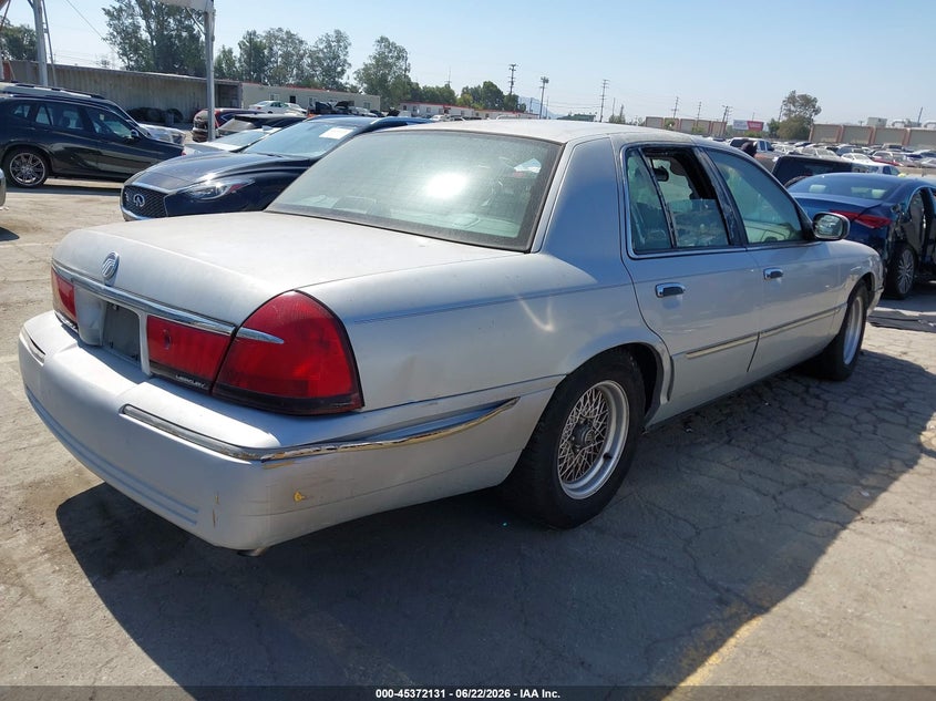 2001 Mercury Grand marquis VIN 2MEFM75W31X622355 IAAI salvage auction — RIGHT REAR, Clear - Dealer Only (California), sold $425 on 2026-07-08 (photo 4)