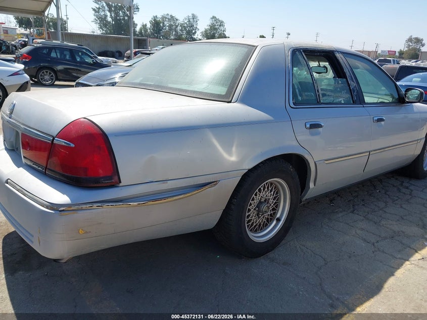 2001 Mercury Grand marquis VIN 2MEFM75W31X622355 IAAI salvage auction — RIGHT REAR, Clear - Dealer Only (California), sold $425 on 2026-07-08 (photo 6)