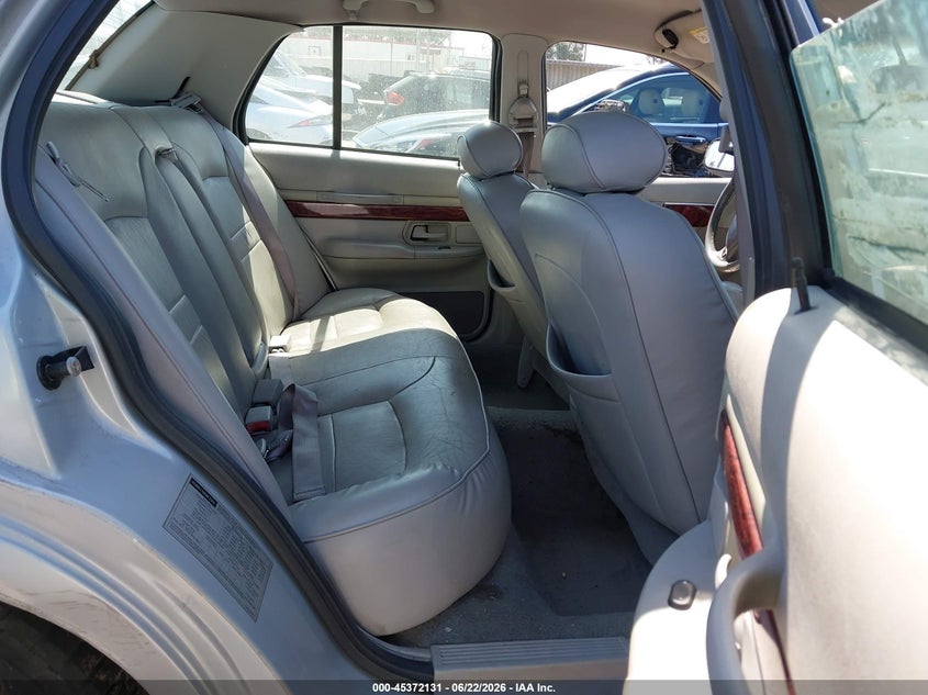 2001 Mercury Grand marquis VIN 2MEFM75W31X622355 IAAI salvage auction — RIGHT REAR, Clear - Dealer Only (California), sold $425 on 2026-07-08 (photo 8)
