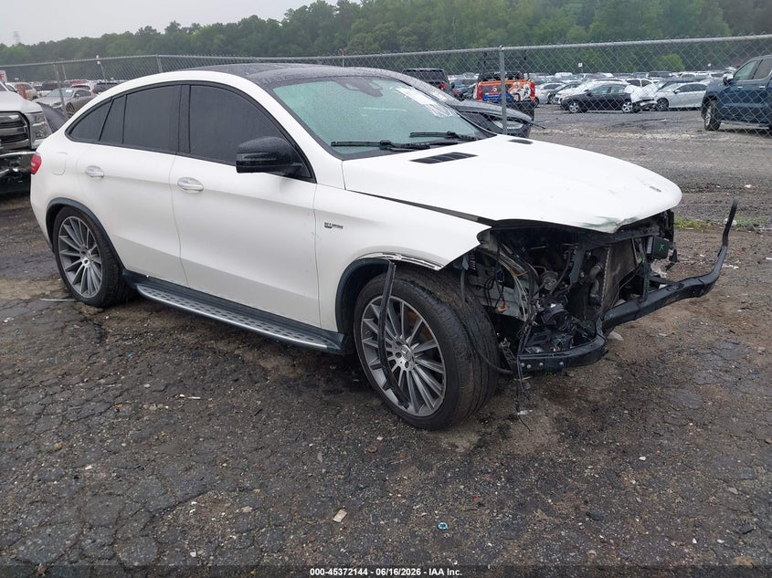 2019 Mercedes-benz Amg gle coupe VIN 4JGED6EB6KA129487 — IAAI salvage auction photo