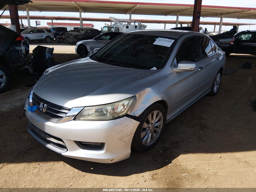 2014 Honda Accord VIN 1HGCR2F83EA023044 IAAI salvage auction — FRONT END, Salvage (Arizona), sold $2,500 on 2026-07-18 (photo 6)