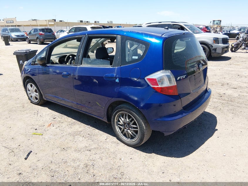 2009 Honda Fit VIN JHMGE882X9S051896 IAAI salvage auction — NORMAL WEAR, Clear (Kansas), sold $750 on 2026-07-17 (photo 3)
