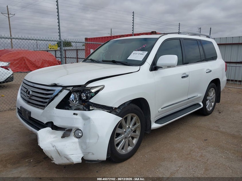 2008 Lexus Lx VIN JTJHY00W184000509 IAAI salvage auction — FRONT END, Original (Texas), sold $14,200 on 2026-08-18 (photo 2)
