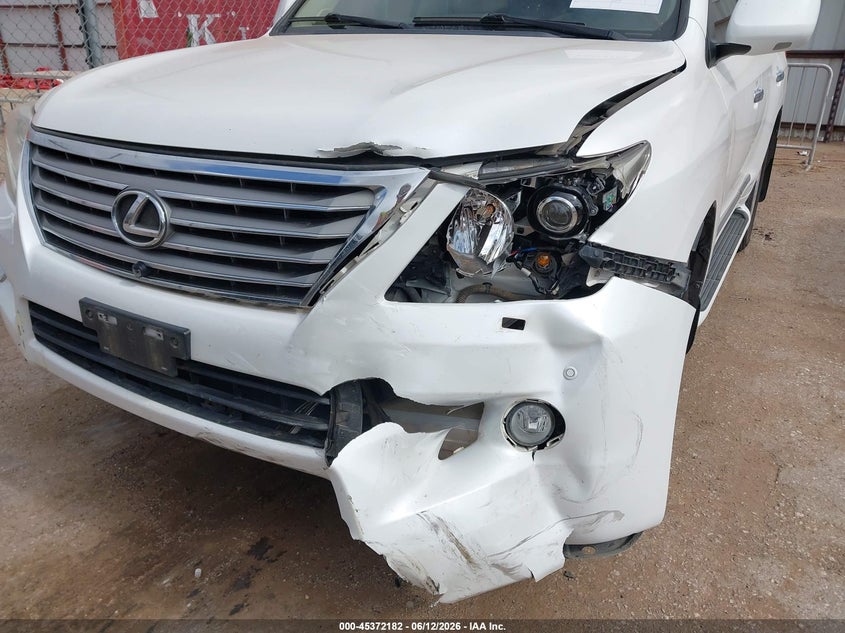 2008 Lexus Lx VIN JTJHY00W184000509 IAAI salvage auction — FRONT END, Original (Texas), sold $14,200 on 2026-08-18 (photo 6)
