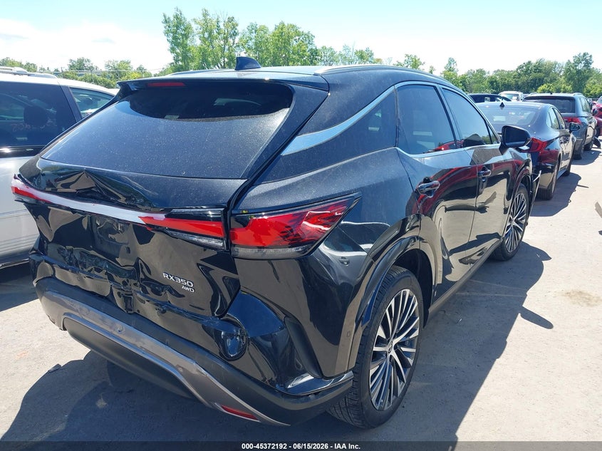 2024 Lexus Rx VIN 2T2BAMCA0RC076415 IAAI salvage auction — FRONT & REAR, Salvage Title, sold $19,000 on 2026-07-22 (photo 4)