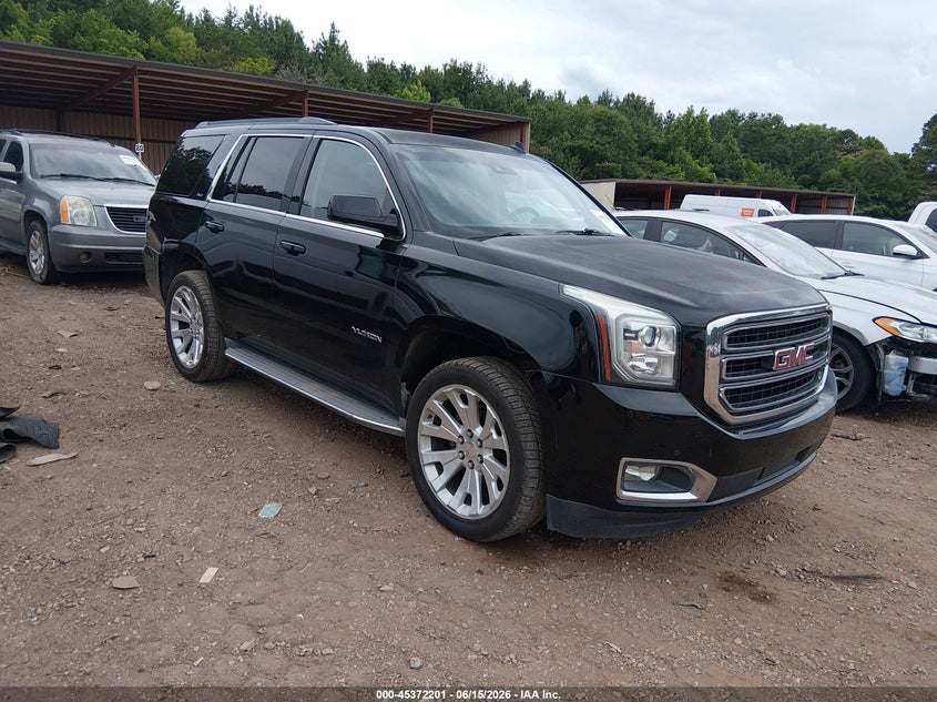 2015 Gmc Yukon VIN 1GKS2BKC3FR307869 IAAI salvage auction — REAR END, Salvage Title, sold $5,050 on 2026-08-22 (photo 1)