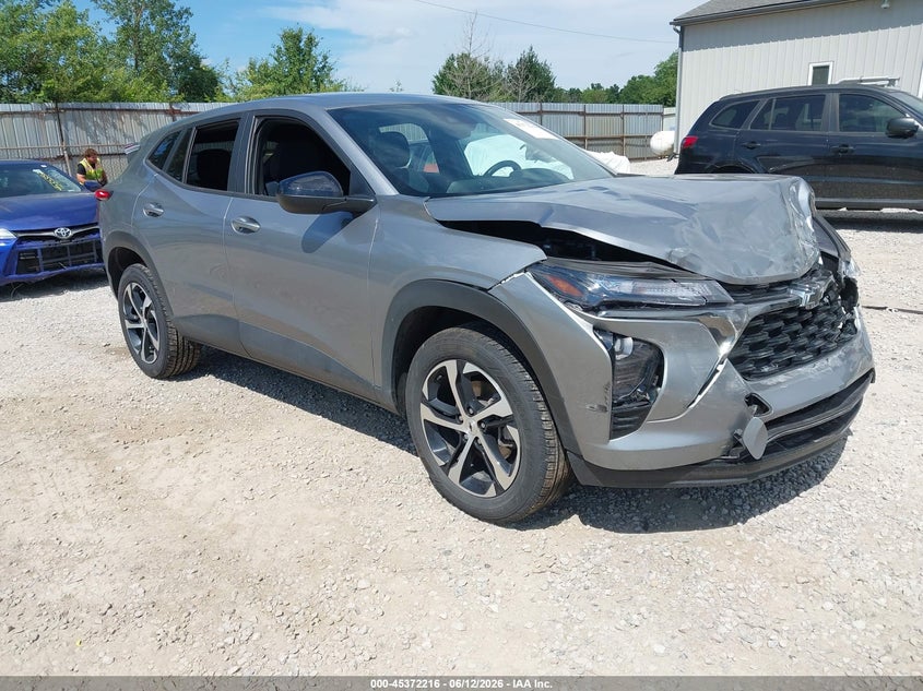 2025 Chevrolet Trax VIN KL77LGEP3SC088898 IAAI salvage auction — FRONT END, Salvage (Ohio), sold $4,000 on 2026-07-29 (photo 1)
