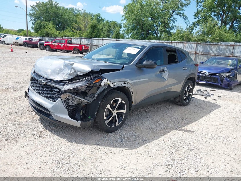 2025 Chevrolet Trax VIN KL77LGEP3SC088898 IAAI salvage auction — FRONT END, Salvage (Ohio), sold $4,000 on 2026-07-29 (photo 2)