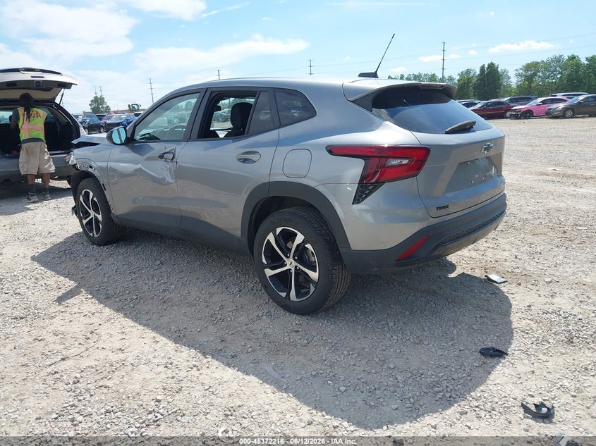 2025 Chevrolet Trax VIN KL77LGEP3SC088898 IAAI salvage auction — FRONT END, Salvage (Ohio), sold $4,000 on 2026-07-29 (photo 3)