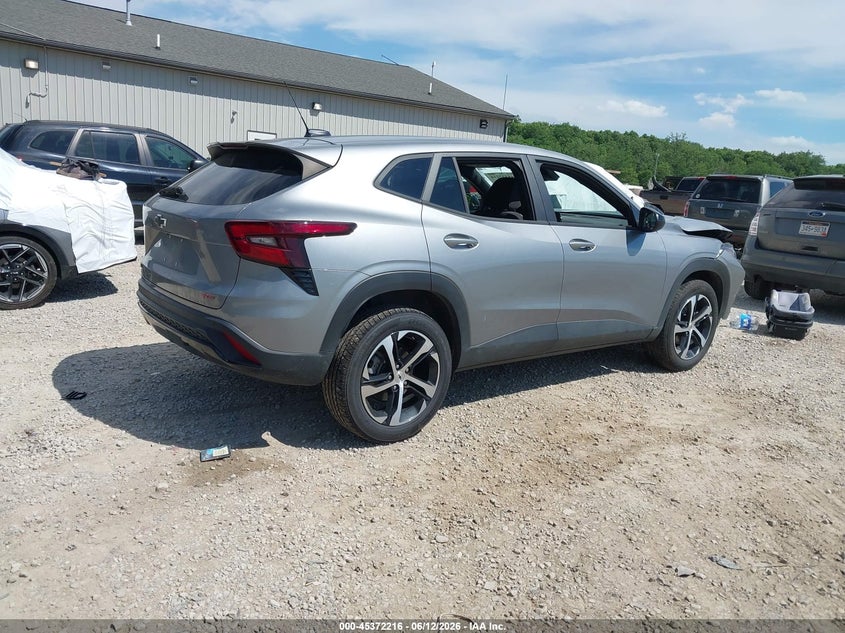 2025 Chevrolet Trax VIN KL77LGEP3SC088898 IAAI salvage auction — FRONT END, Salvage (Ohio), sold $4,000 on 2026-07-29 (photo 4)